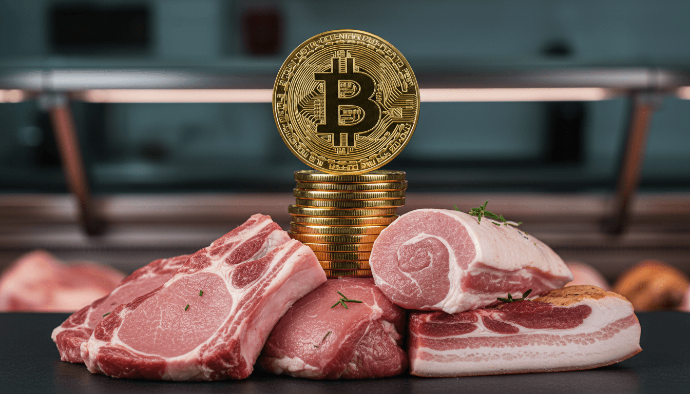 Integração de blockchain com commodity suína tokenizada